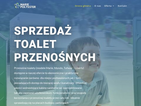 Toaletyprzenosne.info.pl sprzedaż, wynajem