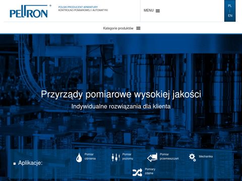 Peltron - przetworniki ciśnienia