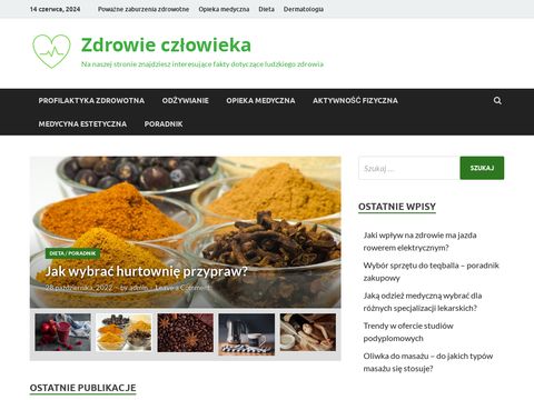 Zdrowie-czlowieka.pl - fakty o ludzkim zdrowiu