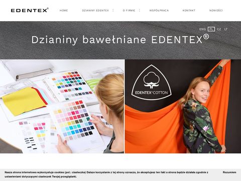 Edentex producent dzianin