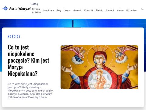 PortalWiary.pl - serwis religijny