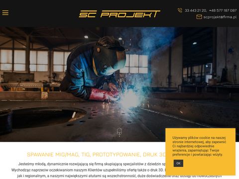 Scprojekt.pl - spawanie ram aluminiowych Bielsko