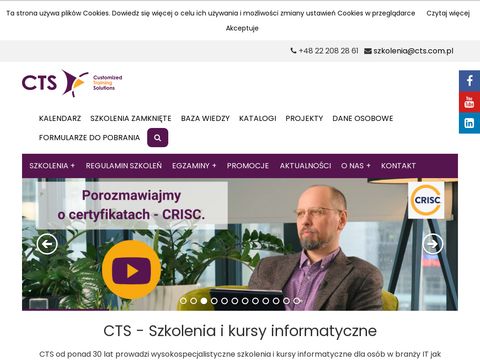 Cts.com.pl - szkolenia it