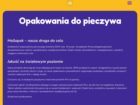 Hellopak - opakowania dla pieczywa