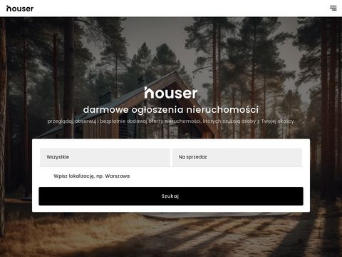 Houser.pl nieruchomości w internecie