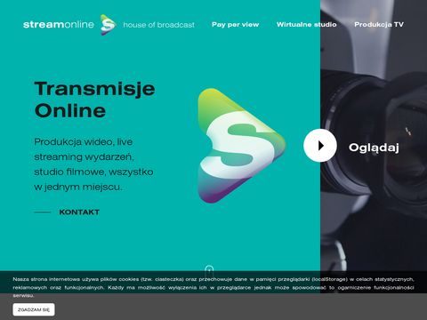 StreamOnline - transmisje online Warszawa