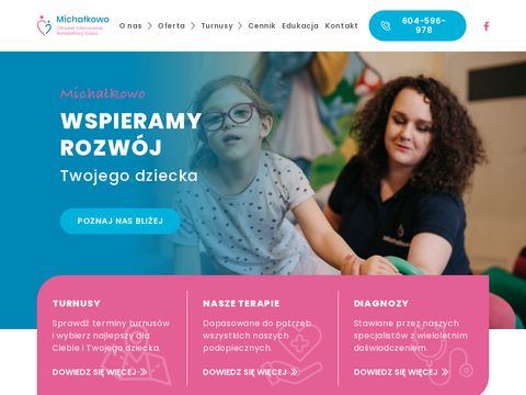 Michalkowo.pl - rehabilitacja dzieci Bielsko