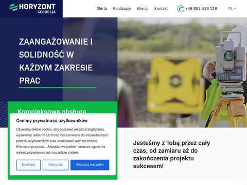 Horyzontgeodezja.pl usługi geodezyjne Olsztyn