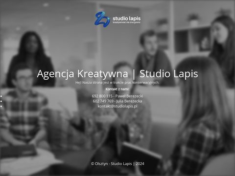 Studiolapis.pl - identyfikacja wizualna Olsztyn