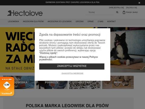 Hectolove.com - legowisko dla psa ortopedyczne