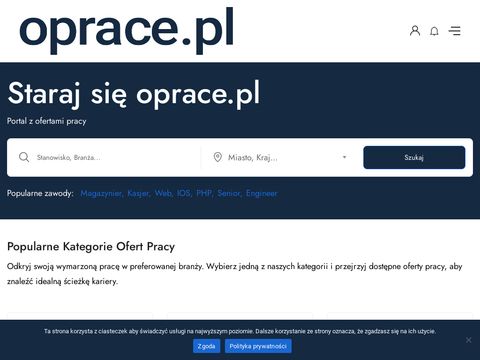 Oprace.pl portal z ogłoszeniami