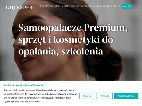 Tanexpert.pl - kabina do opalania natryskowego