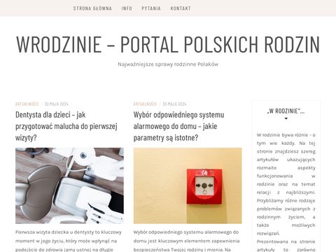 Rodzinne sprawy - wrodzine.edu.pl