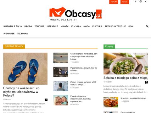 Obcasy.pl - kobiecy portal internetowy