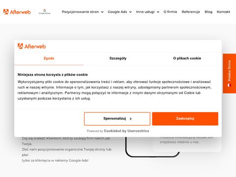 Afterweb wyższy standard SEO/SEM