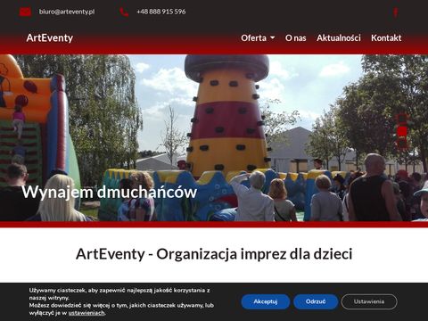 Arteventy.com - wynajem dmuchańców Poznań