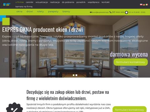 Expresokna.pl - aluminiowe drzwi