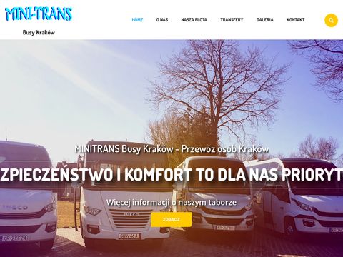 Minitrans.com.pl przewozy autokarowe Kraków