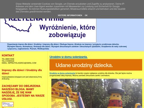 Urodziny dla dzieci Poznań