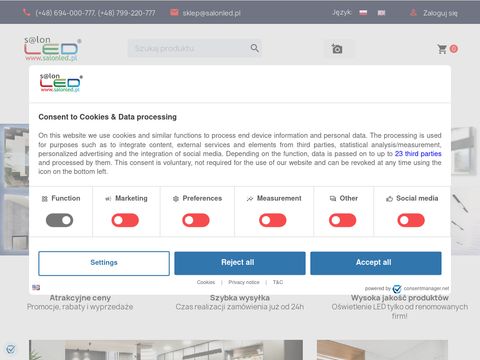 Oświetlenie LED - sklep internetowy
