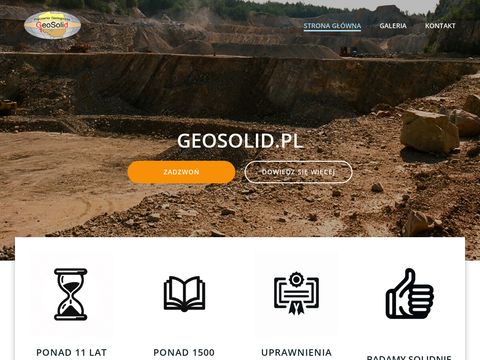 Geolog, badania gruntu, opinie geotechniczne