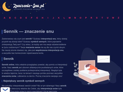 Znaczenie-Snu.pl - sennik online