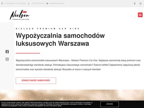 Nielsen Cars - wypożyczalnia aut premium Warszawa