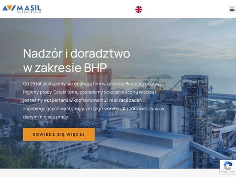 Masil outsourcing - szkolenia i kursy BHP