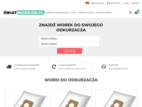 Worki do odkurzacza - swiatworkow.pl