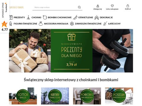 Superbombka.pl - sklep z bombkami choinkowymi