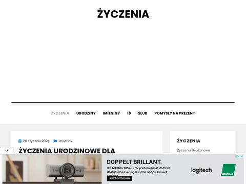 Zyczenia.eu na urodziny