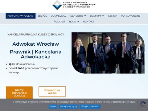 Adwokat-wroclaw.biz.pl - obsługa prawna firm