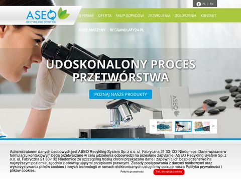 Aseosystem.pl - skup odpadów hdpe