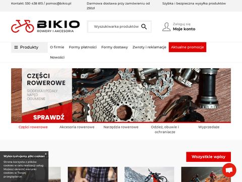 Bikio.pl części rowerowe