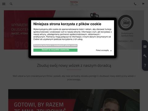 Leasing wózków widłowych - Toyota Forklifts