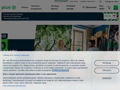 Telefonia komórkowa i internet w Plus.pl