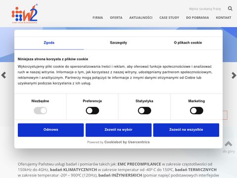 W2 - badania w komorze klimatycznej