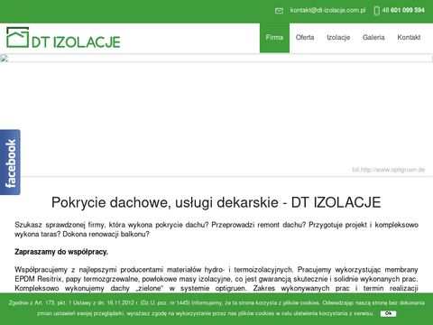 Usługi dekarskie - dt-izolacje.com.pl