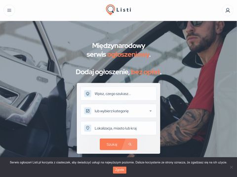 Listi.pl - darmowe ogłoszenia w internecie