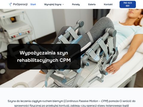 PoOperacji.pl - szyna cpm wypożyczalnia