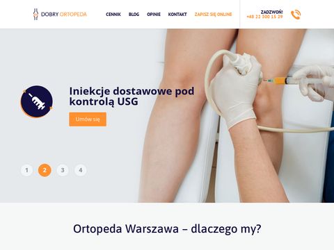 Ortopeda sportowy Warszawa