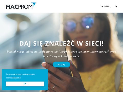 Macprom projektowanie stron