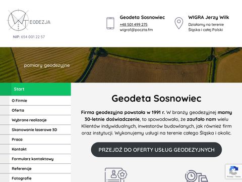 Wigra - geodeta Sosnowiec