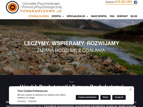 Pomarańczowe Ja - ośrodek psychoterapii