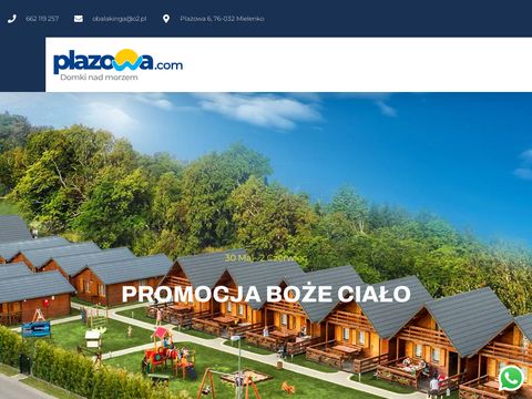 Plazowa.com - domki letniskowe Mielenko