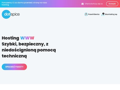 Hosting.dotspice.com - szybki hosting