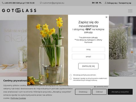 GotGlass.eu - wazon szklany