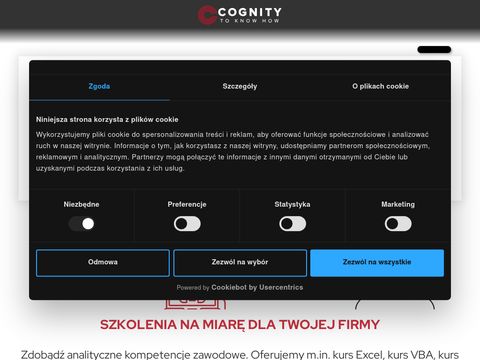 Cognity szkolenia Kraków