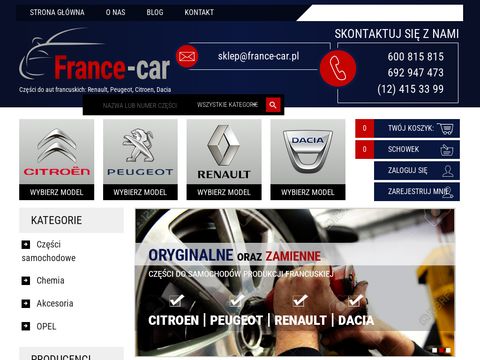 France-car.com.pl części do aut francuskich