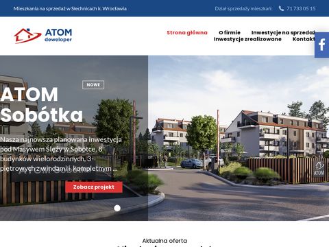 Atomdeweloper.pl mieszkania na sprzedaż Siechnice